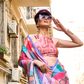 Casual Wear Satin Georgette Saree with Beautiful Digital Print