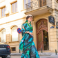 Casual Wear Satin Georgette Saree with Beautiful Digital Print