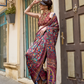 Casual Wear Satin Georgette Saree with Beautiful Digital Print