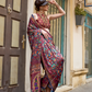 Casual Wear Satin Georgette Saree with Beautiful Digital Print