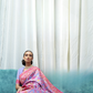 Elegant Kashmiri Kani Saree in Handloom Modal Silk