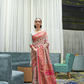 Elegant Kashmiri Kani Saree in Handloom Modal Silk