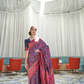 Elegant Kashmiri Kani Saree in Handloom Modal Silk