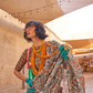 Digital Printed Tissue Silk Saree with Subtle Zari Shine