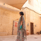 Digital Printed Tissue Silk Saree with Subtle Zari Shine