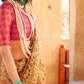 Digital Printed Tissue Silk Saree with Subtle Zari Shine