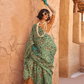 Digital Printed Tissue Silk Saree with Subtle Zari Shine
