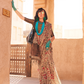 Digital Printed Tissue Silk Saree with Subtle Zari Shine