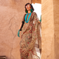 Digital Printed Tissue Silk Saree with Subtle Zari Shine