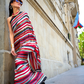 Printed Satin Creep Saree with Smooth Modern Style Finish