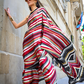 Printed Satin Creep Saree with Smooth Modern Style Finish