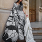 Printed Satin Creep Saree with Smooth Modern Style Finish