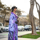 Printed Satin Crepe Saree with Soft Silky Fall and Shine