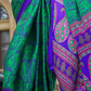 Printed Satin Crepe Saree with Soft Silky Fall and Shine