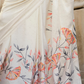 Printed Satin Crepe Saree with Soft Silky Fall and Shine