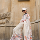 Printed Satin Crepe Saree with Soft Silky Fall and Shine