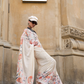 Printed Satin Crepe Saree with Soft Silky Fall and Shine