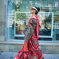 Satin Organza Saree with Elegant Weaving Touch