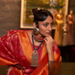 Elegant Pure Chaap Silk Saree with Weaving Detailing