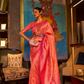 Elegant Pure Chaap Silk Saree with Weaving Detailing