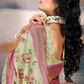 Pure Cotton Silk Saree with Elegant Digital Print - LaVante Fashion