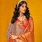 Pure Dharmavaram Silk Saree with Handloom Weaving Craft