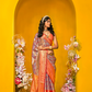 Pure Dharmavaram Silk Saree with Handloom Weaving Craft