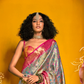 Pure Dharmavaram Silk Saree with Handloom Weaving Craft