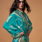 Pure Georgette Handloom Woven Silk Saree with Graceful Texture