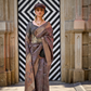 Pure Handloom Two Tone Organza Weaving Saree with Subtle Zari Shine