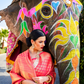 Elegant Kanjivaram Silk Saree with Rich Handloom Weaving