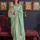 Graceful Handloom Woven Silk Saree with Traditional Charm