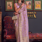 Graceful Handloom Woven Silk Saree with Traditional Charm