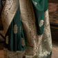 Graceful Georgette Silk Saree with Zari Woven Detailing