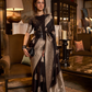 Graceful Georgette Silk Saree with Zari Woven Detailing