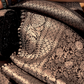 Graceful Georgette Silk Saree with Zari Woven Detailing