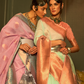 Pure Linen Weaving Saree with Stylish Copper Zari Work