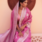 Pure Linen Silk Saree with Traditional Hand Weaving Design