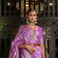 Banarasi Saree with Contrast Border and Traditional Weaving