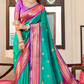 Pure Paithani Silk – Traditional Elegance with Royal Charm