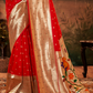 Pure Paithani Silk Saree with Zari Weaving
