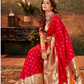 Pure Paithani Silk Saree with Zari Weaving