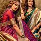 Pure Paithani Silk Saree with Zari Weaving