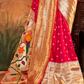 Pure Paithani Silk Saree with Zari Weaving