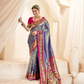 Pure Paithani Tissue Silk Saree with Rich Zari Border