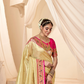 Pure Paithani Tissue Silk Saree with Rich Zari Border