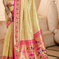 Pure Paithani Tissue Silk Saree with Rich Zari Border