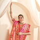 Pure Paithani Tissue Silk Saree with Rich Zari Border