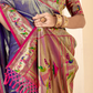 Pure Paithani Tissue Silk Saree with Rich Zari Border