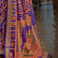 Handcrafted Patola Silk Saree with Traditional Design Motifs